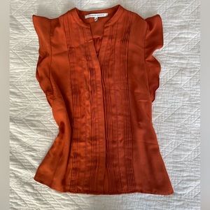 Collective Concepts Burnt Orange Blouse